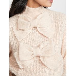 Zimmerman Resistance Mohair Batwing bow sweater